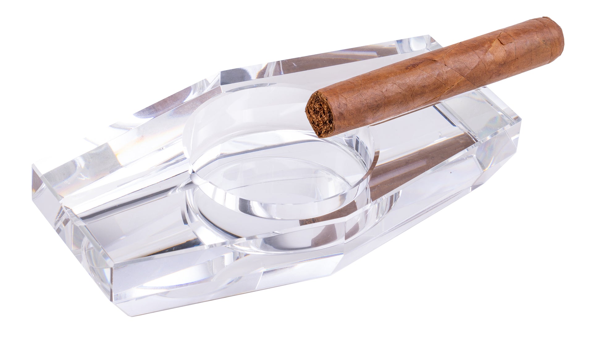 Crystal Ashtray in Gift Box.