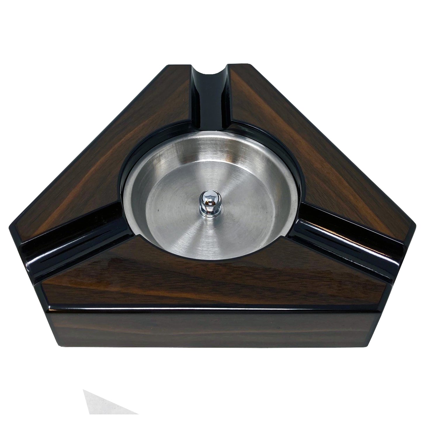 Triangular Lacquer Ashtray.