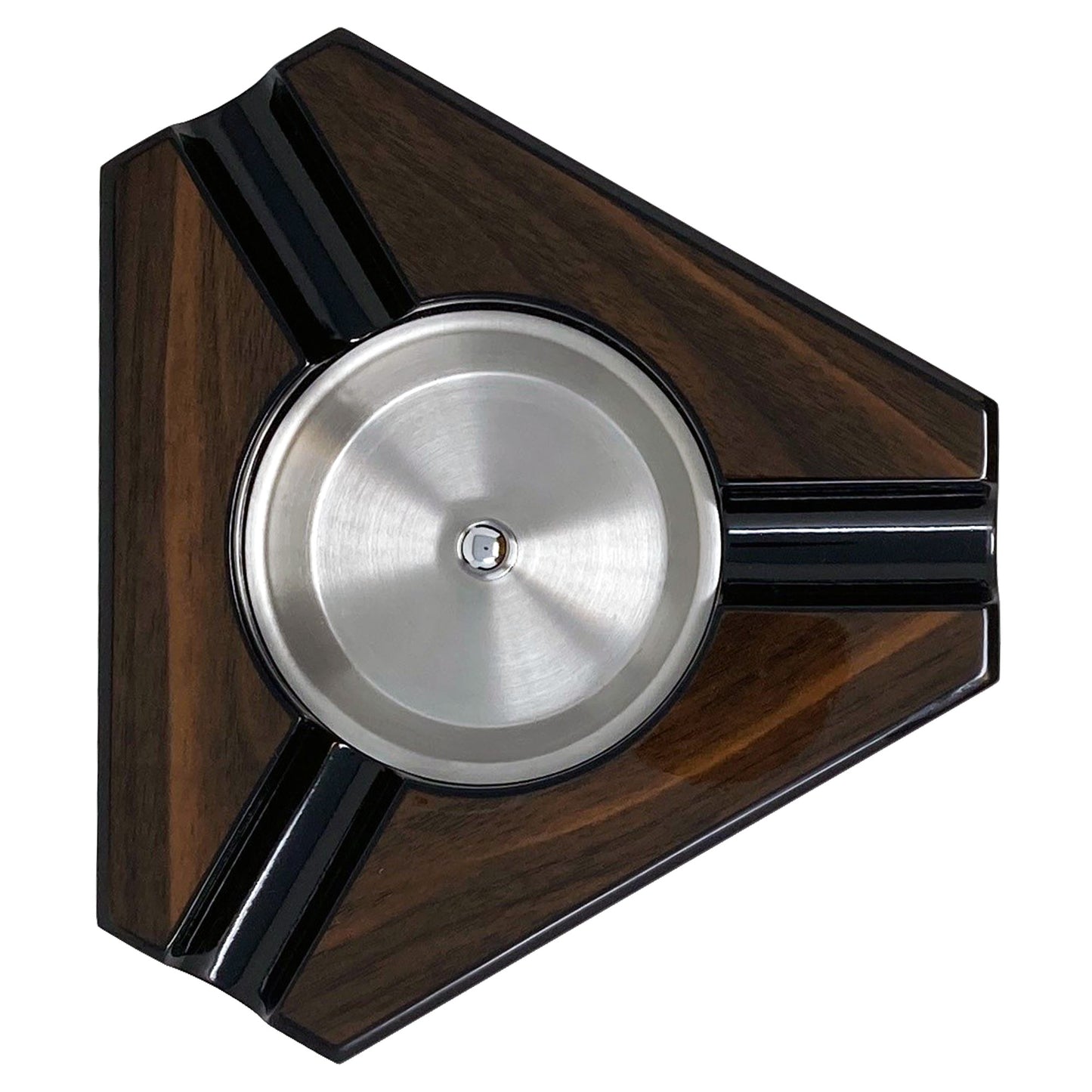 Triangular Lacquer Ashtray.
