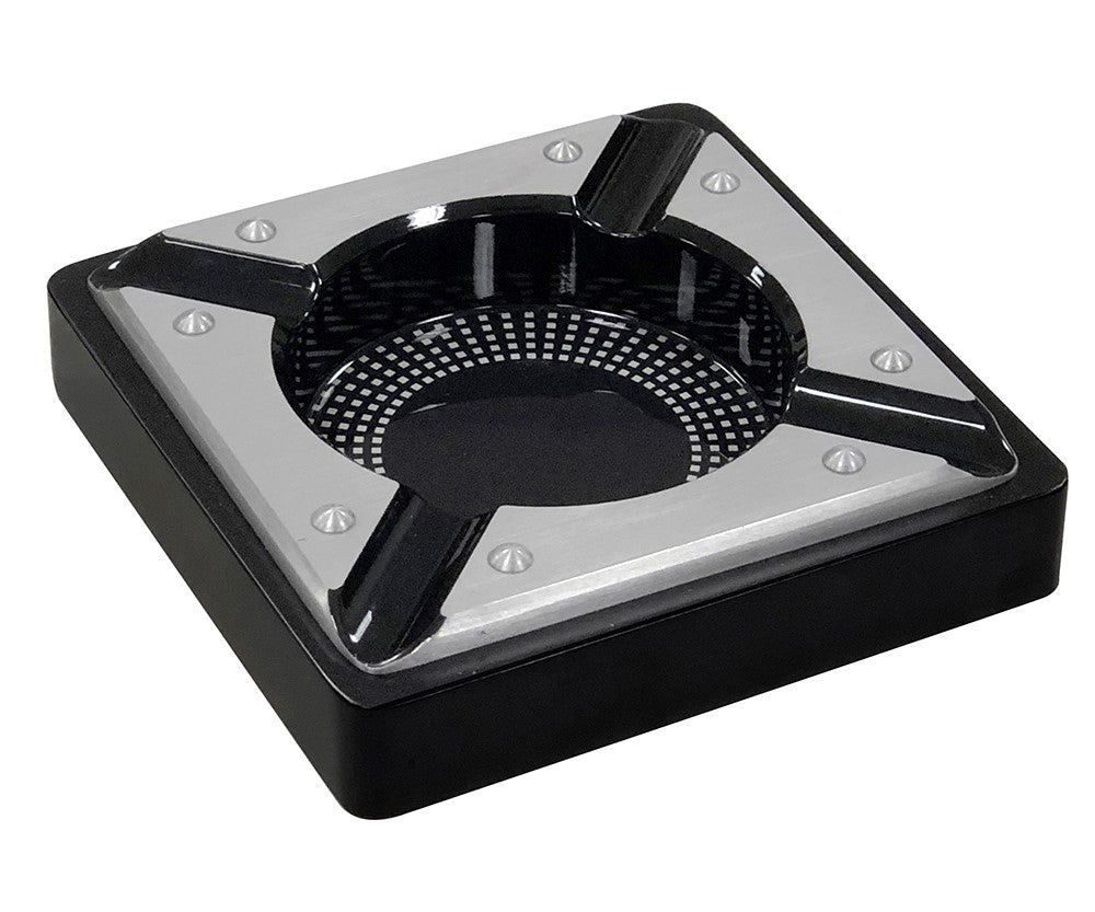 Saint Lucia Metal Ashtray.