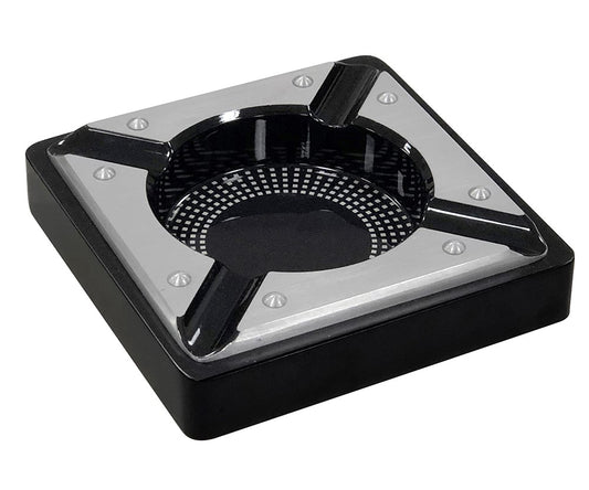 Saint Lucia Metal Ashtray.
