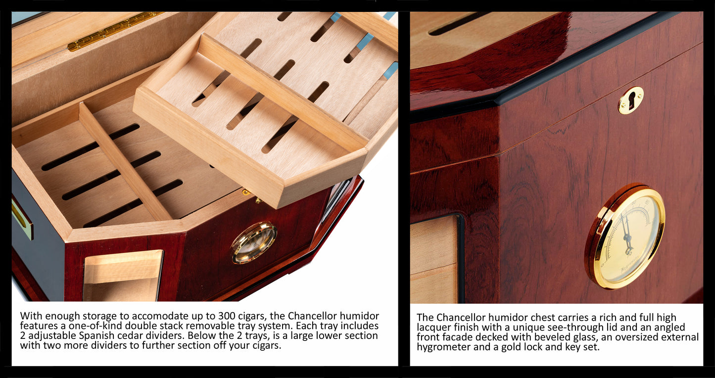 The Chancellor Humidor.