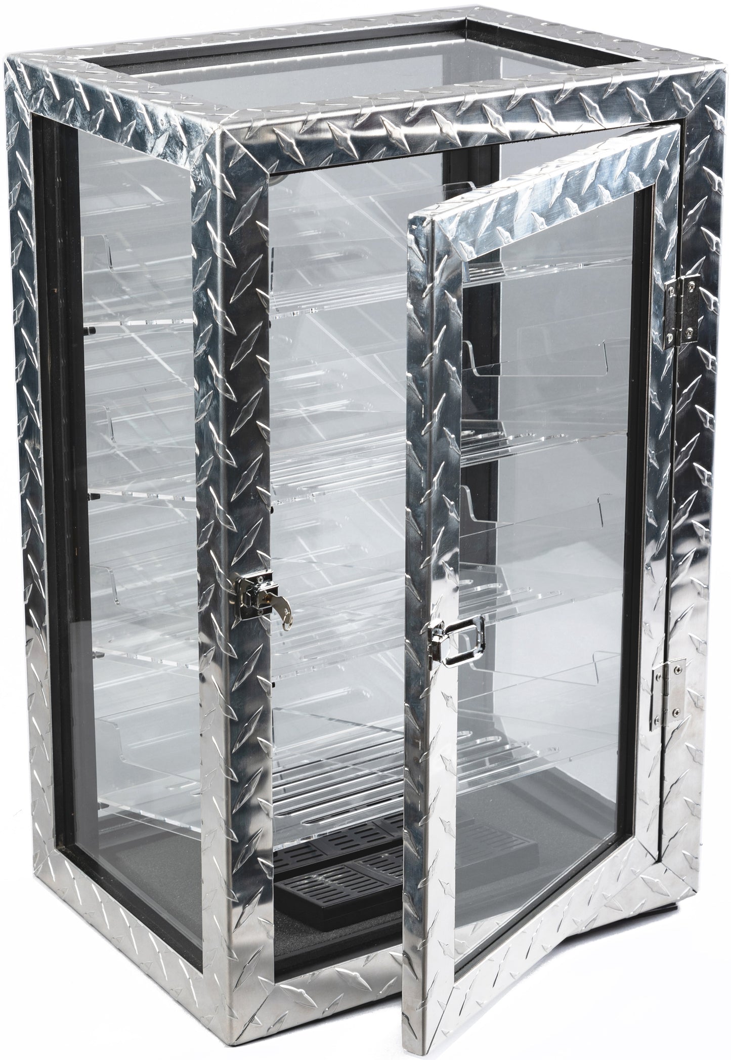 The Diamond Plate Humidor.