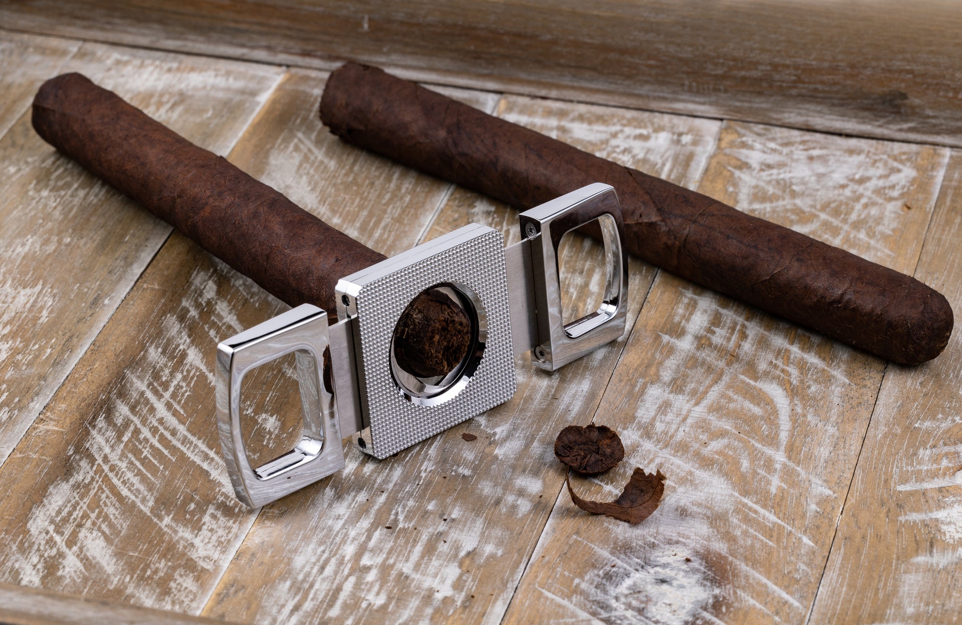 Precision Made Guillotine Cigar Cutter.