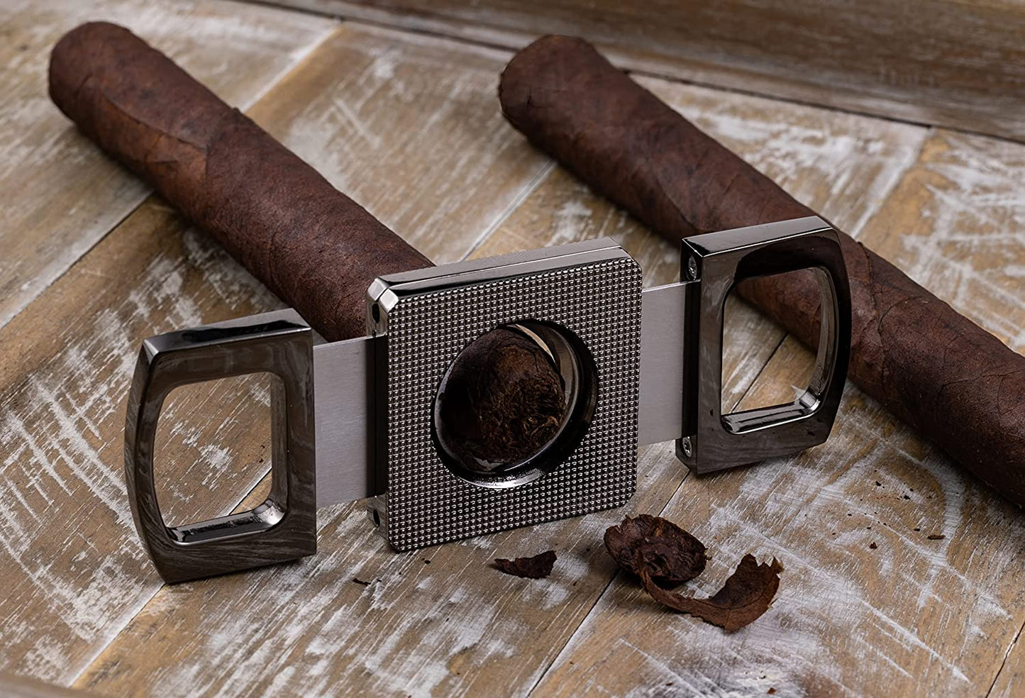 Precision Made Guillotine Cigar Cutter.