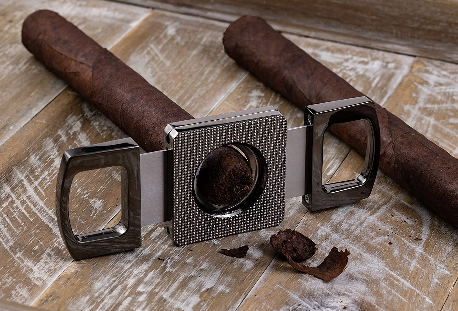 Precision Made Guillotine Cigar Cutter.