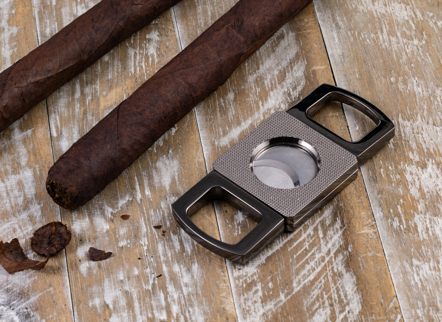 Precision Made Guillotine Cigar Cutter.