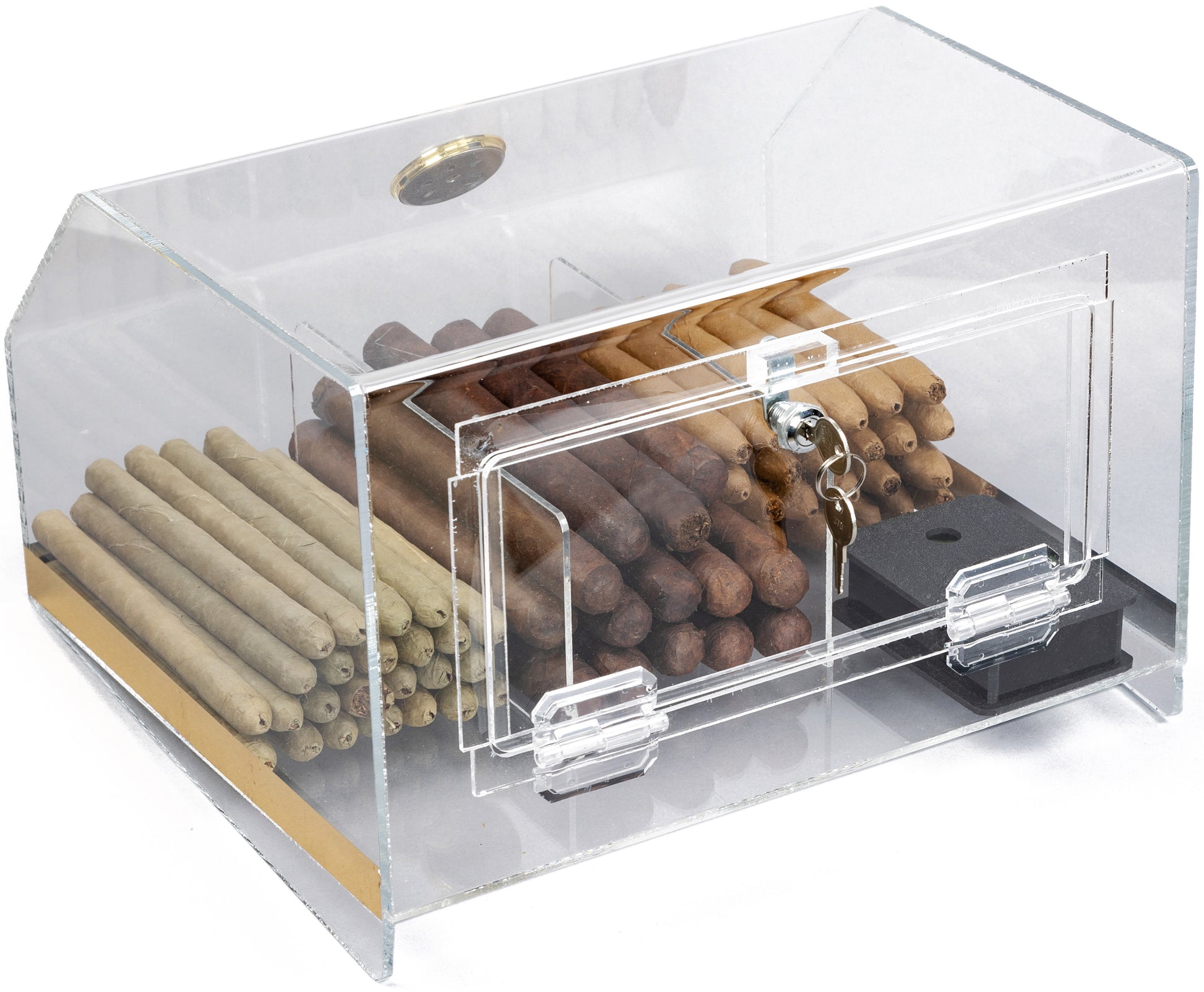 The Laurence Acrylic Display Humidor - Afterburner Cigar store