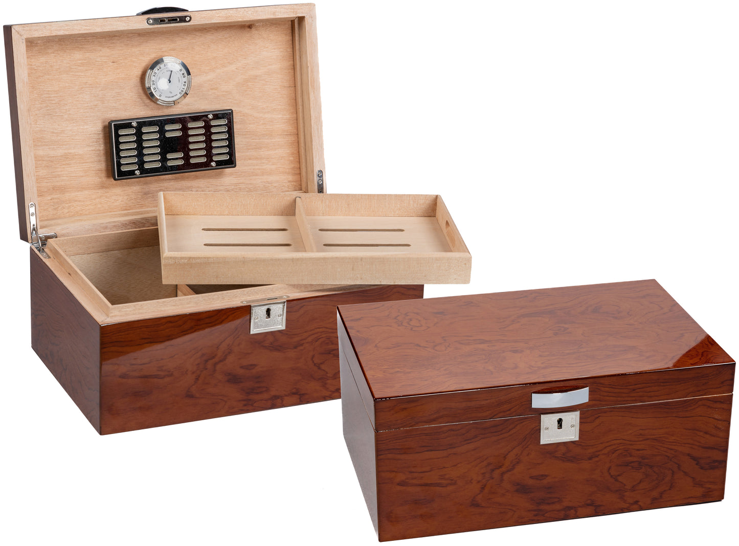 The Princeton Bubinga Humidor.