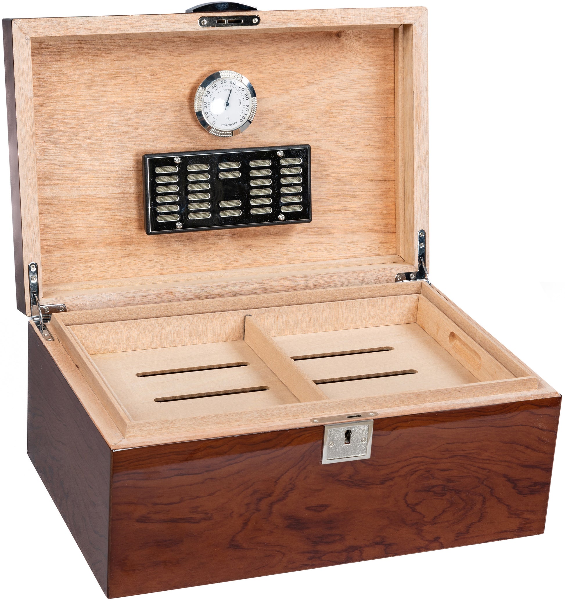 The Princeton Bubinga Humidor.
