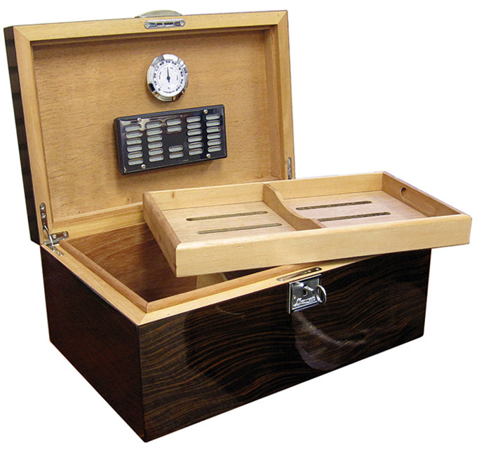 The Princeton Ebony Humidor.