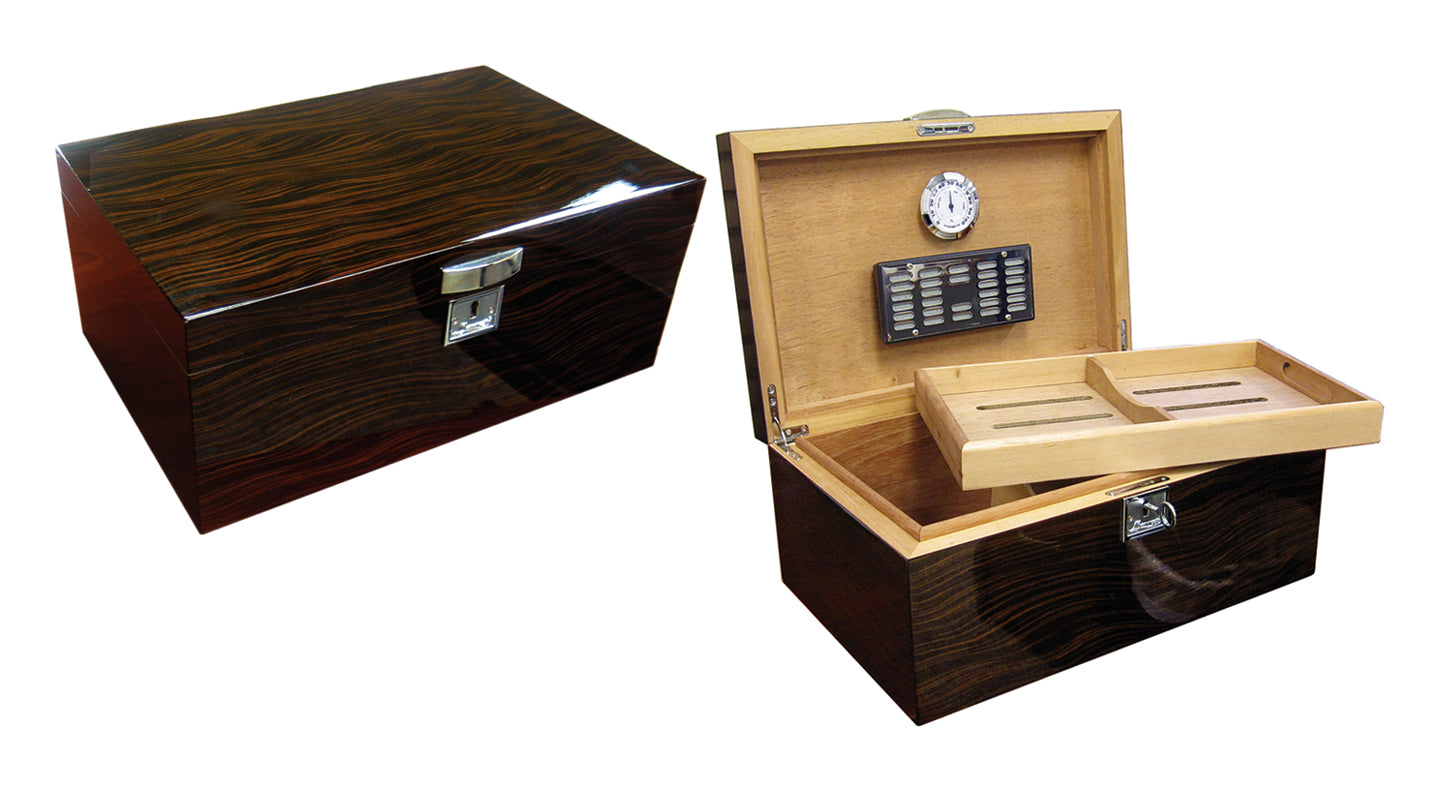The Princeton Ebony Humidor.