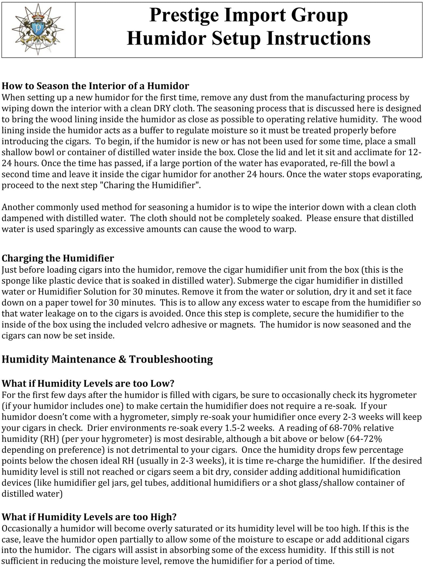 The Regent Humidor - Afterburner Cigar store