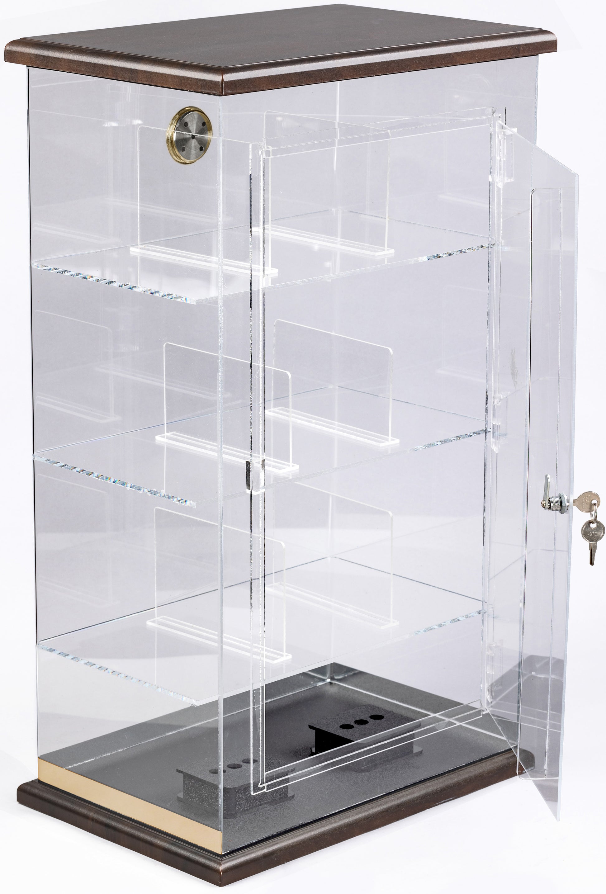 The Roosevelt Wood & Acrylic Display Humidor - Afterburner Cigar store