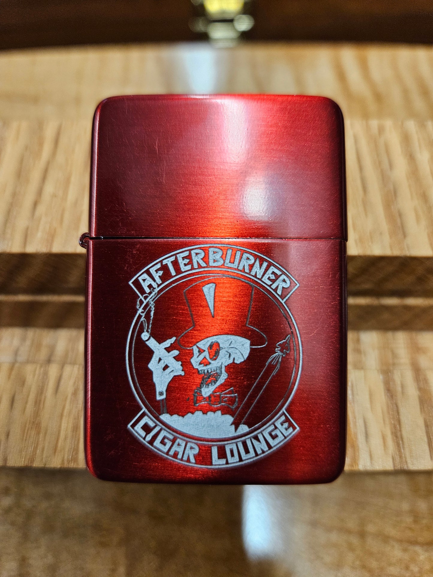 Afterburner Zippo lighter with logo