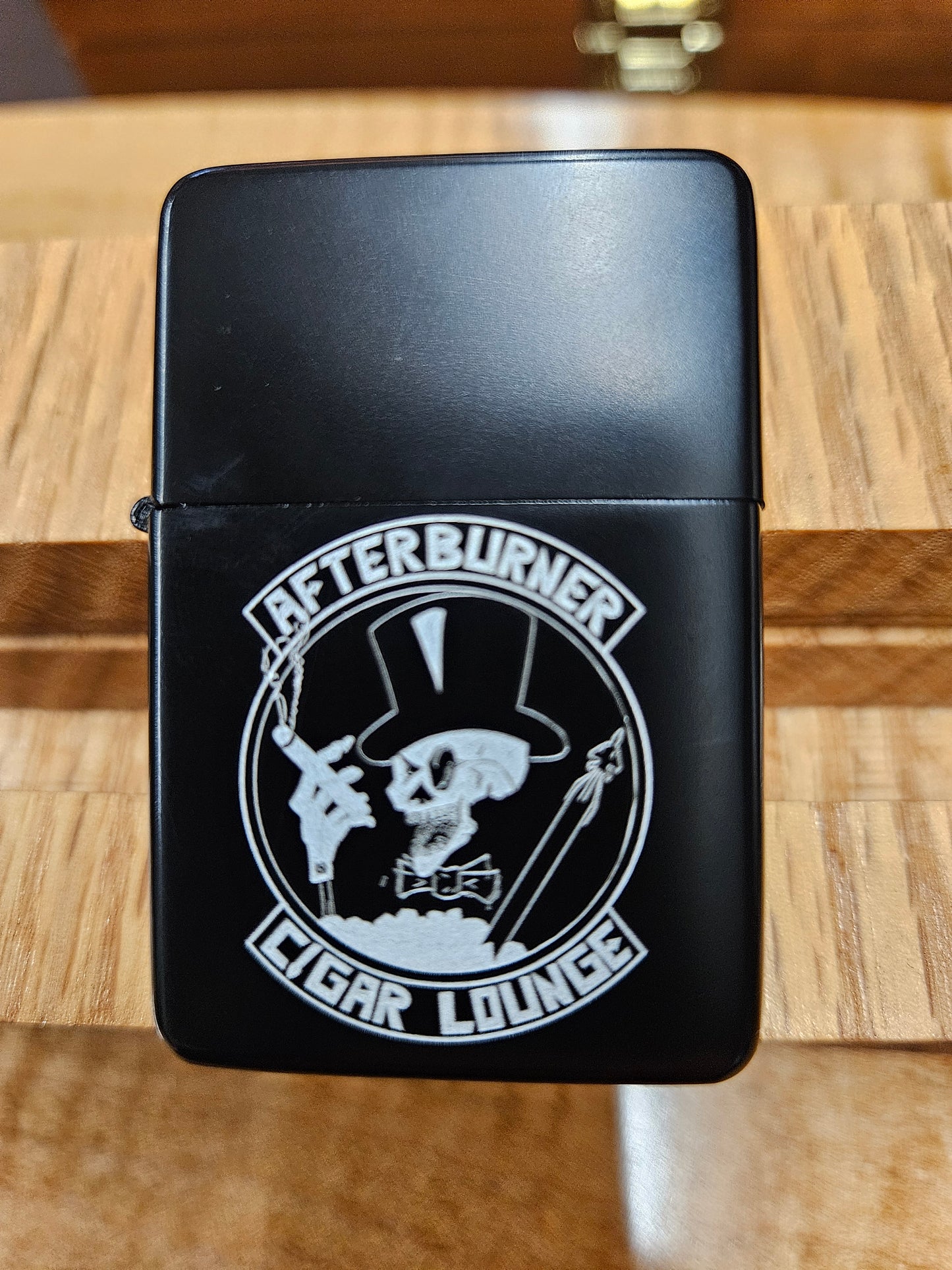 Afterburner Zippo lighter with logo