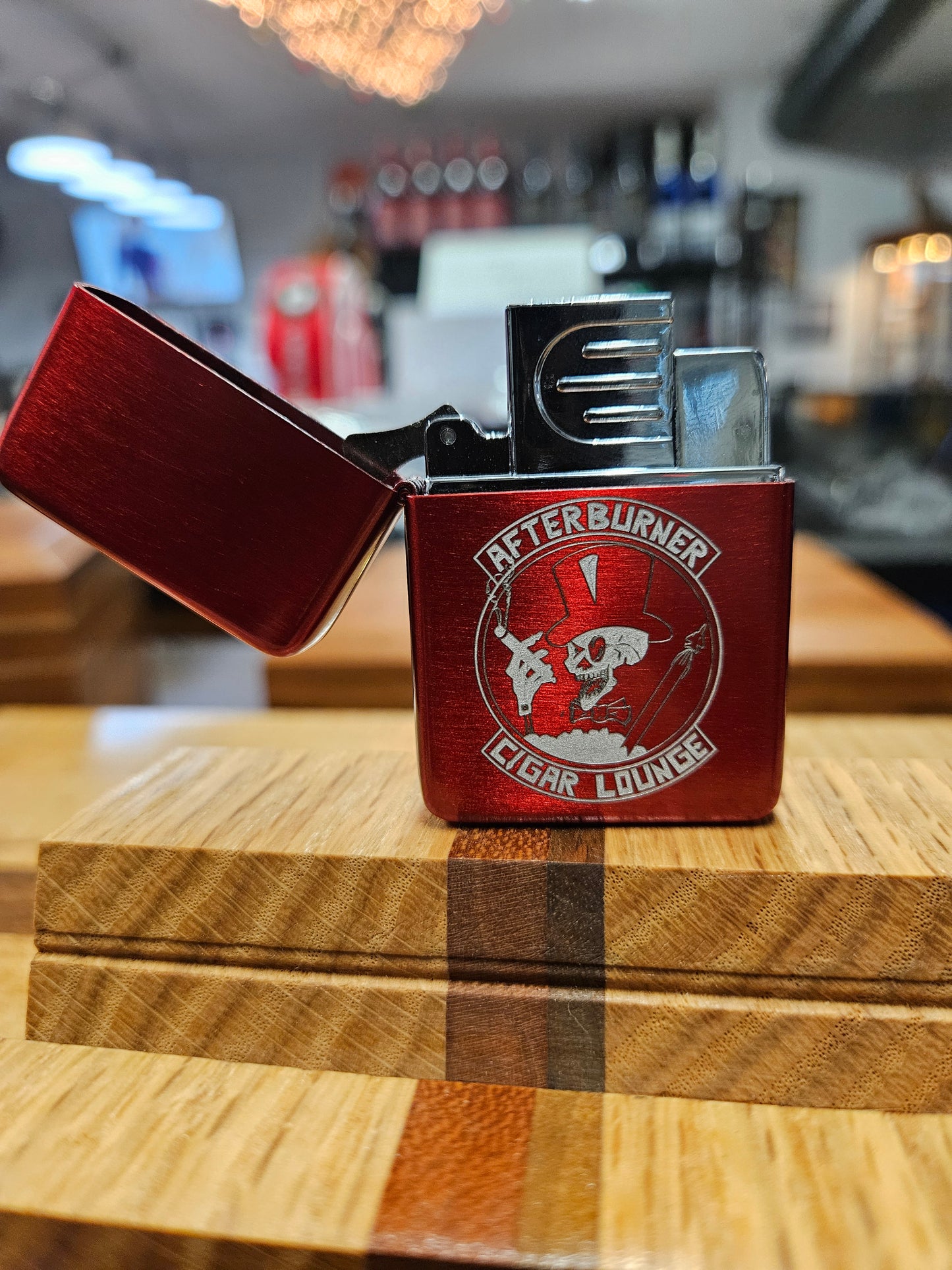 Afterburner Zippo lighter with logo