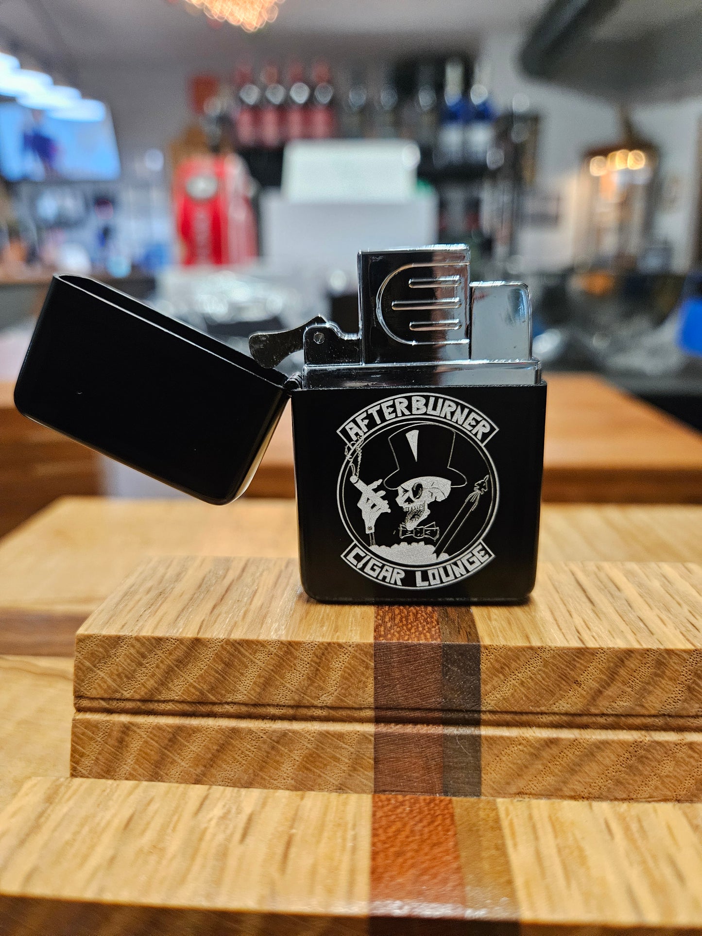 Afterburner Zippo lighter with logo