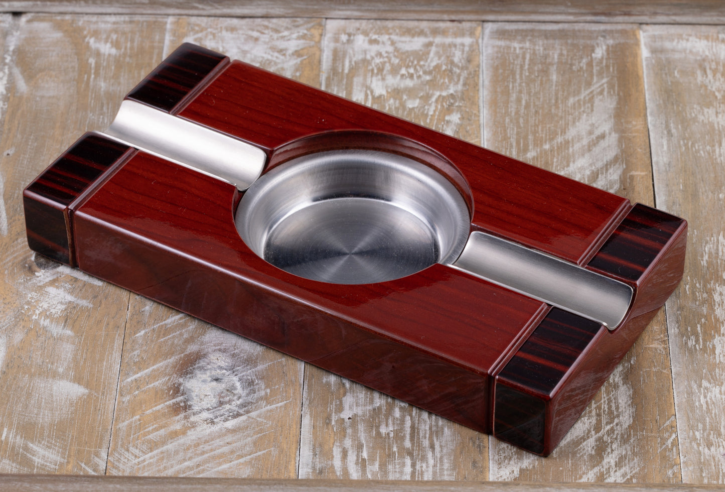 Two Tone Glossy Ashtray.