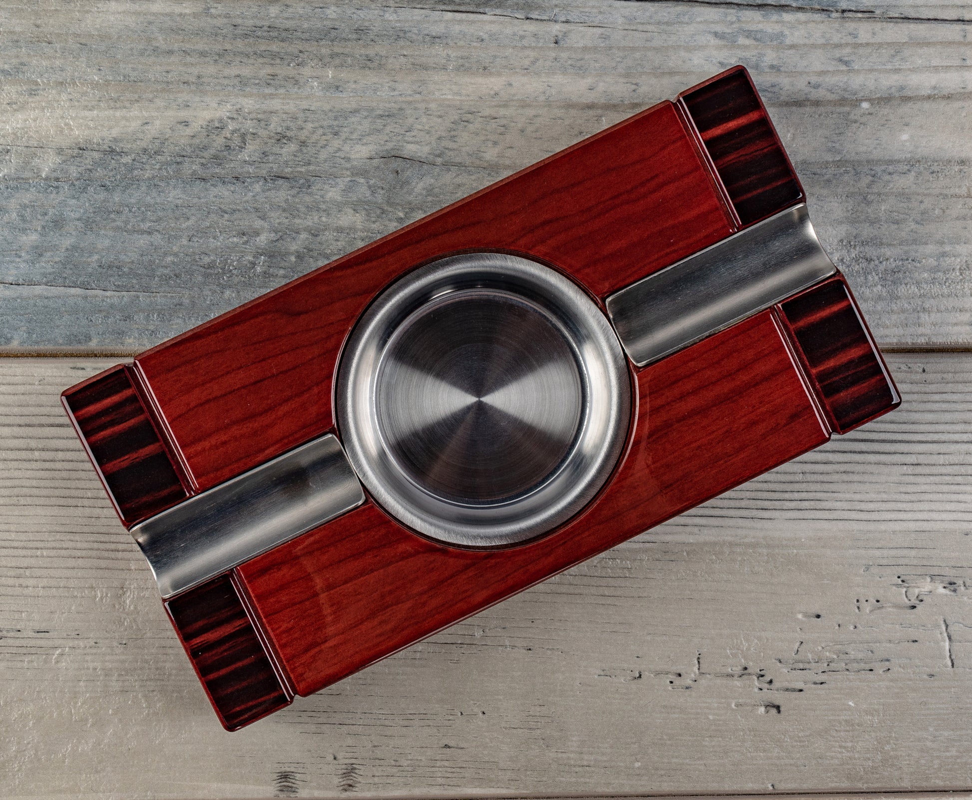 Two Tone Glossy Ashtray.