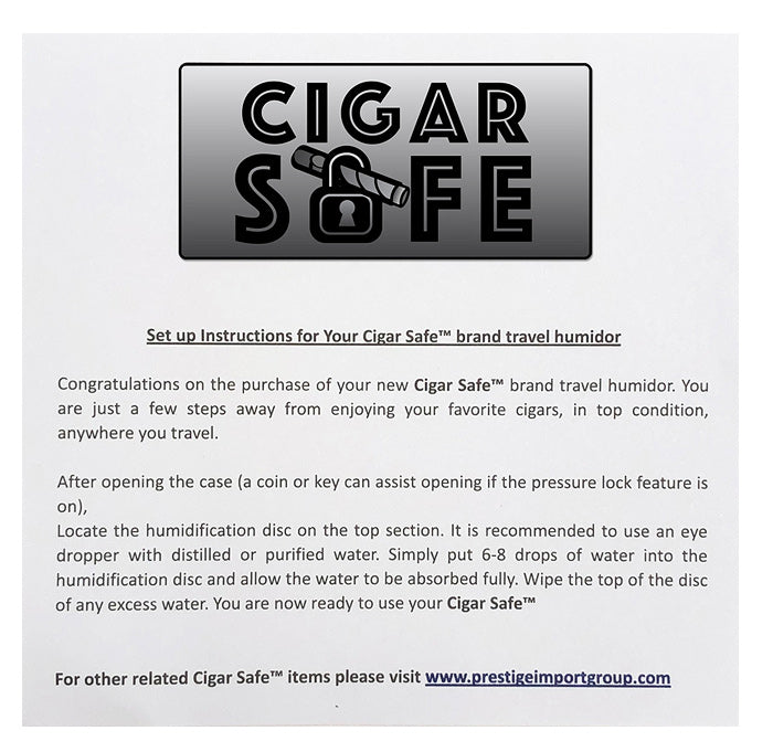 Cigar Safe - Afterburner Cigar store