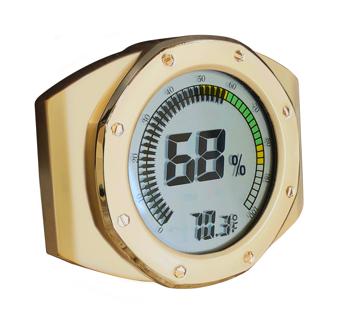 Watch Style Digital Hygrometer.