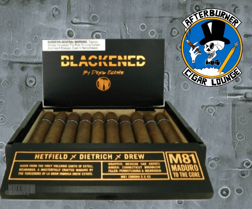 The Blackened M81 Cigars by Drew Estate - Afterburner Cigar store